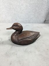 Red Mill MFG Wooden Look Duck Decoy Resin Simulated Carved Wood ~ USA picture