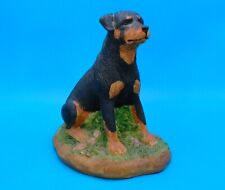Earl Sherwan Rottweiler Dog Figurine 1984 picture