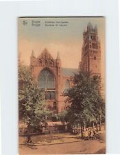 Postcard Cathédrale Saint Sauveur Bruges Belgium picture