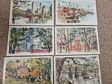 6 Vintage Put a Tiger in Your Tank Esso Exxon PA/MASS/VA Scenic Placements Flaws picture