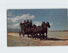 Postcard Old Stagecoach of the West picture