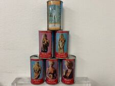 Tennents PENNY 5 cans plus Vicky  empty beer cans Nice set of cans picture