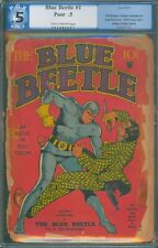 Blue Beetle #1 (Fox 1939) ⭐ PGX 0.5 ⭐ Rare Will Eisner Golden Age Comic picture