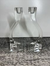 Pair of Crystal Candlesticks picture