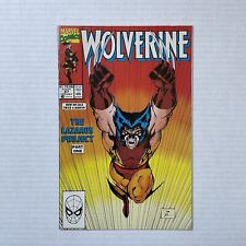Wolverine #27 (1990) Classic Jim Lee Wolverine Cover Marvel Comics picture