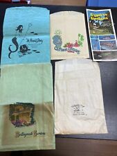 Vintage Gift Bags Cypress Gardens Bellingrath Mermaids Dowry Ugly Duckling AA5 picture