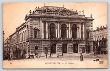 Vintage Postcard POSTED Montpellier France Theater picture