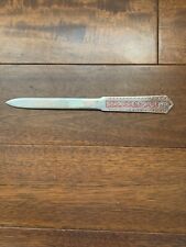 Vintage IDL No. 900 Stainless Steel Art Nouveau Japanese Letter Opener Sharp 9.7 picture