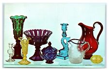 Postcard Famous Channing Hare Collection Blown Pressed Glass, Bennington VT F20 picture
