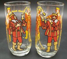 Vintage 1979 Burger King Collector’s Series Glass-Excellent Condition (Set of 2) picture