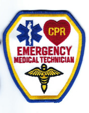 Generic CPR Emergency Medical Technician EMT patch - NEW picture