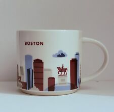 Starbucks BOSTON 14oz Coffee Mug Cup You Are Here Collectors Series 2015 picture