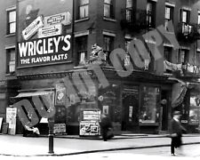 1918 Avenue B New York City Wrigleys Gum On Building Billboard Sign 8x10 Photo picture