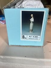 Lladro 4505 Little Girl with Lamb Retired Mint condition Original Blue Box picture