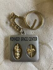 Vintage NASA Kennedy space Center keychain picture