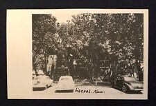 1930's-40's Liberal, Kansas BW Automobiles Photo Post Card Unused No Stamp  picture