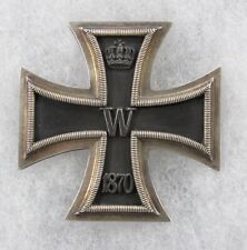 Imperial German Pre World War I 1870 1st Class Iron Cross by GODET Berlin picture