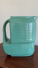 Vintage Art Deco Green Pitcher Westinghouse Refrigerator Hall China Co. 1940's picture