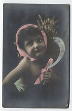 c1910 child realphoto postcard spanish? [s.5243] picture