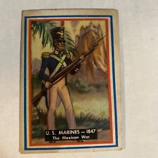 1953 Topps Fighting Marines 93 Mexican War  USMC picture