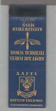 Matchbook Cover - Military Army Air Forces Technical School Keesler Field, MS picture