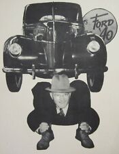 Vintage Denver Colorado Ford Dealership Advertising McCarthy-Sherman Motors 1940 picture