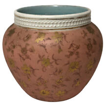 Small vintage vase decorative Gold leaf 4 X3 picture