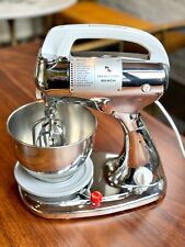 1960s Vintage Hamilton Beach Chrome Stand Mixer 10 Speed Model K TESTED - 1 Bowl picture