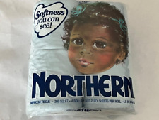 Vintage 1980’s Northern BLUE Toilet Paper 4-pack Sealed NOS Girl bathroom Soft b picture