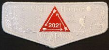 OA WOAPINK LODGE 167 BSA LINCOLN TRAILS PATCH 2021 2022 GHOST VIGIL HONOR FLAP picture