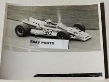 Indianapolis 500 Black White Photo Car #25 Firestone STP Cable Vision Original - picture