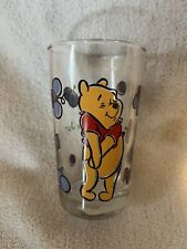 Vintage Disney, Winnie The Pooh, Glass, “A Very Fine Day” Clean Never Used picture