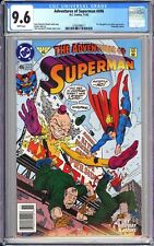 Adventures of Superman #496 CGC 9.6 WP 3742448011 Doomsday Cameo Newsstand picture