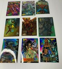 9 Different Chrome Promotional Card Wizard Magazine 1996 /1997 see description picture