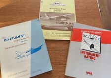 Vntg 1980's INSTRUMENT PILOT COURSE by King, INSTRUMENT RATING Flight Manual+1 picture