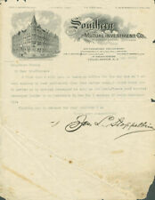 JOSEPH L. STOPPELBEIN - TYPED LETTER SIGNED 05/27/1905 picture