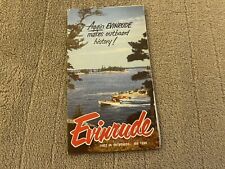 Vintage Evinrude 1954 Sales Brochure Pamphlet picture