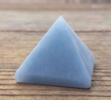 NATURAL ANGELITE SMALL GEMSTONE PYRAMID 20-22mm picture