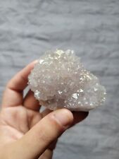 Aesthetic Crystal Amethyst Rose Cluster Gem Rock Stone From India picture