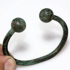 Ancient Scandinavian Viking Bronze bracelet circa - 690-1066 A.D picture