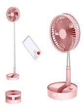 Desk Portable Fan, Fan Remote Control Timer, Battery Operated Or USB Powered picture