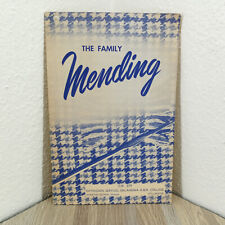 The Family Mending Vtg Sewing Booklet Oklahoma A & M Extension Service Booklet picture