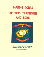 Pre WW I USMC Marine Corps Lore Terms Customes & Traditions Book, Very Nice picture