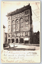 Postcard Y.M.C.A. Building New Heaven Connecticut Posted 1907 picture