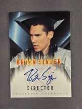 2000 Topps Marvel X-Men The Movie Bryan Singer Autograph Auto Director picture