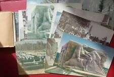 RARE Latvia Warrior’s Cemetery Committee Set of 18 old postcards Bralu Kapi picture