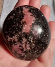 Chunky Round Rhodonite Palmstone 168 Gr picture