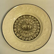 Wedgwood Patrician Cabinet Plate The Committee of Five RARE picture