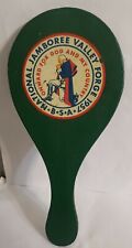 Vintage 1957 National Jamboree Valley Forge  BSA Paddle Ball Paddle Boy Scouts picture