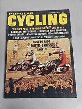 Popular Cycling Magazine September 1971 Vintage Motocross  picture